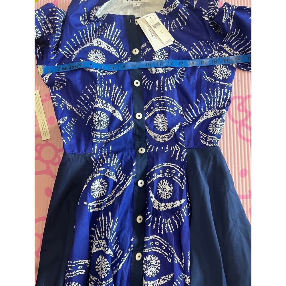NWT❤️Anthro Kahindo Long-Sleeve Cutout Dress szS - Picture 12 of 12
